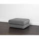 Harmony 16.5 inch Danny Dark Grey Modular Ottoman